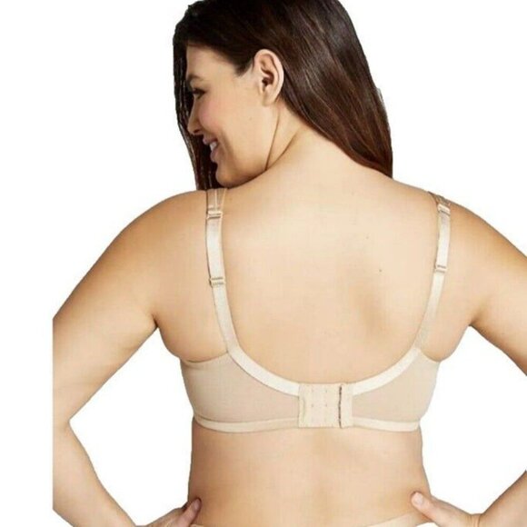 Lane Bryant Cacique Womens Bra Smooth Satin Full Coverage U/W Cafe Mocha 38D - Picture 2 of 8